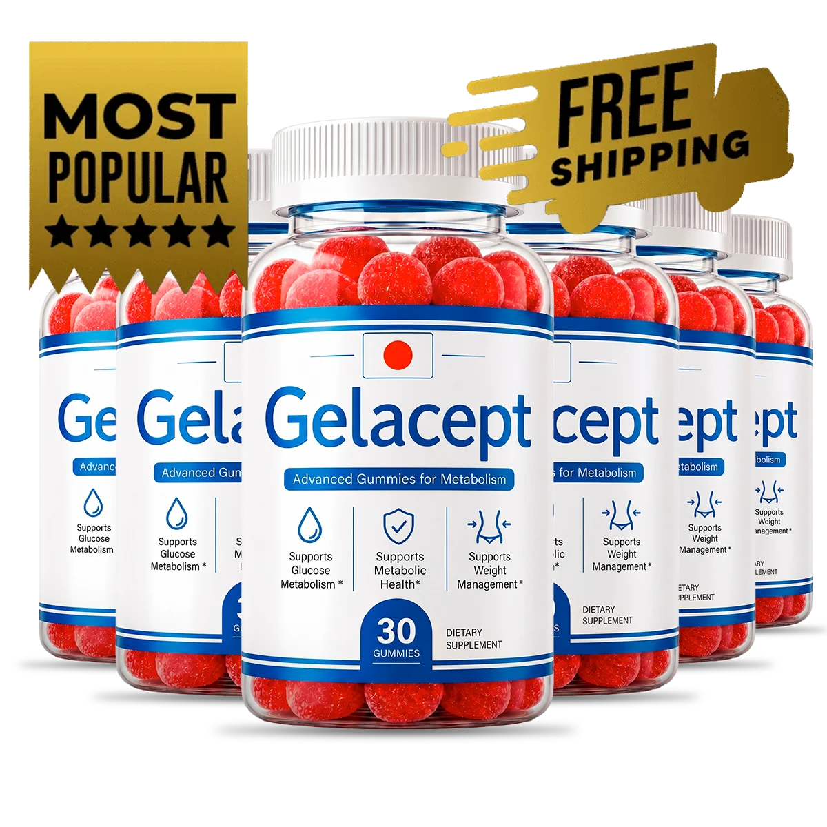 Gelacept 6 bottles